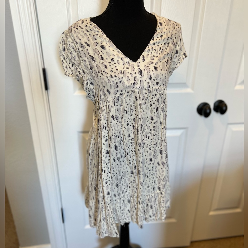 Impressions printed tunic/top